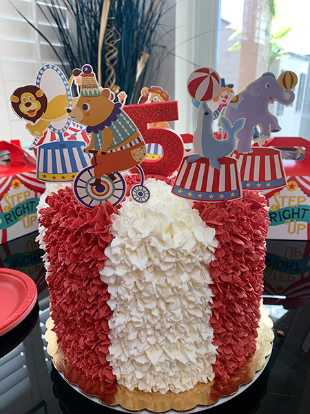 Torta 3 niveles para eventos